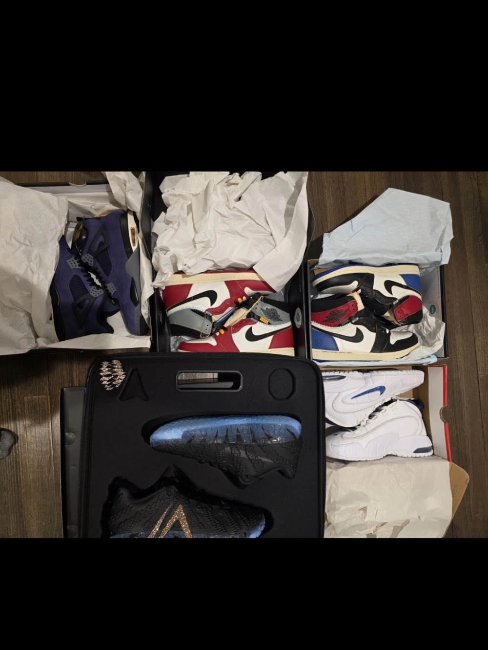 Nike Men’s Athletic Sneakers - Black and Blue Options